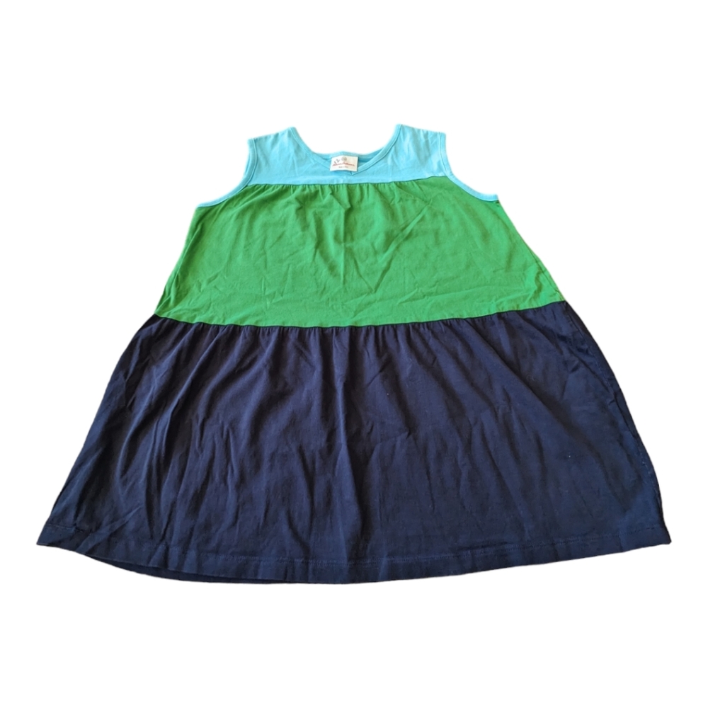 Hanna Andersson Colorblock Sleeveless Dress